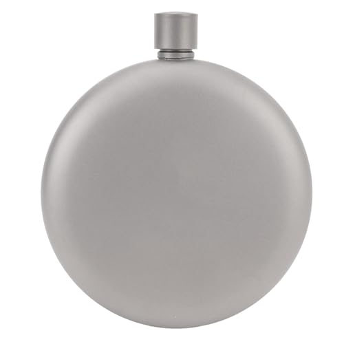 Hüftflächen 170 ml stilvoller Look und Leckage Proof Leichtes tragbares Ti -Flask Whisky Alkoholweinflasche für Camping -Fischerei -Boots -Picknick von Pilipane