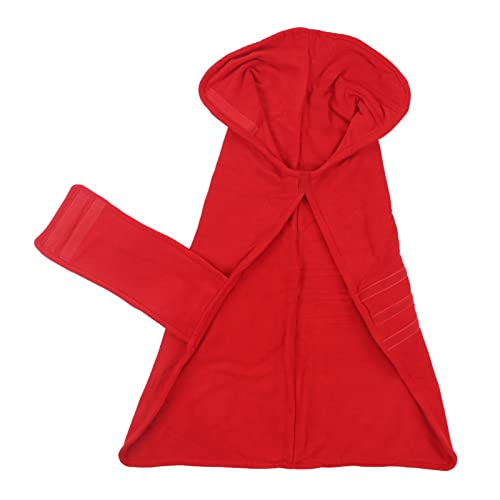 Hunde Bademantel Handtuch Super weiches schnelles Trocknen absorbierender wiederverwendbarer Haustierrobe für Hunde nach der Dusche Schwimmen und schlammige Spaziergänge Koralle (L) von Pilipane