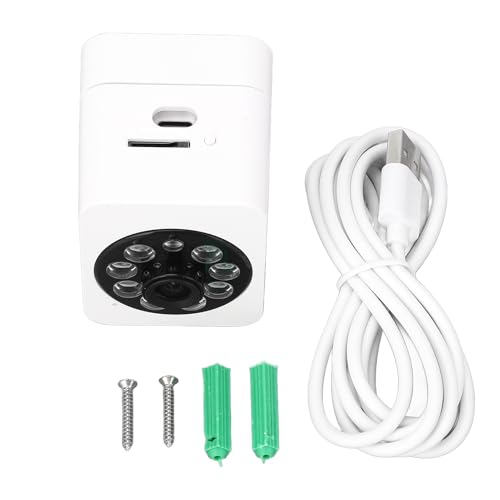 Indoor -Überwachungskamera drahtlos 1080p HD -Bewegungserkennung Alarm Push Voice Intercom Nachtsicht WiFi Home -Überwachungskamera für Baby Haustier ältere Bauchmuskeln von Pilipane