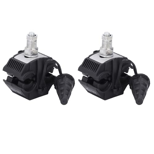 Isolierung Piercing -Stecker Multi -Kabel -Spleißanschluss 1KV hohe niedrig Spannung geerdeter isolierter Kabelanschluss für Straßenbeleuchtung Industrieleistung PVC Kupfer 2pcs (JJC-5) von Pilipane