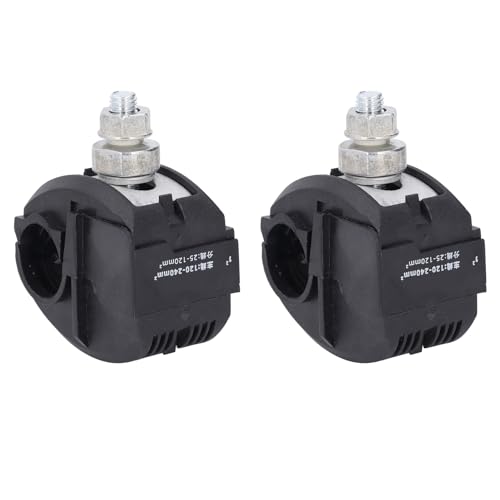 Isolierung Piercing -Stecker Multi -Kabel -Spleißanschluss 1KV hohe niedrig Spannung geerdeter isolierter Kabelanschluss für Straßenbeleuchtung Industrieleistung PVC Kupfer 2pcs (JJC-7) von Pilipane