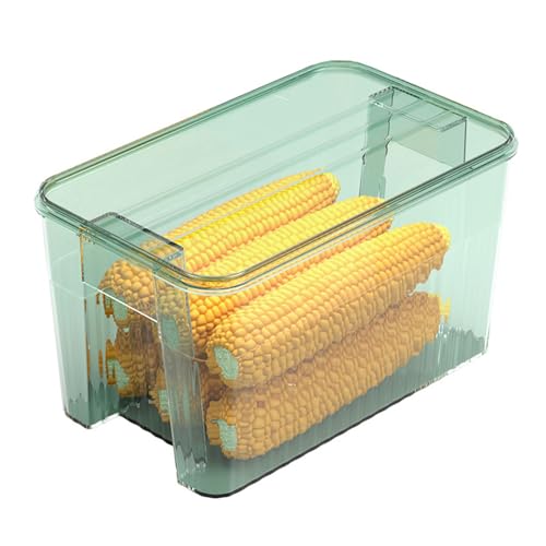 Kühlschrank Aufbewahrungsbox Raum sparen Kühlschrank Lebensmittel Gemüse Obstlagerbehälter mit Deckel für Küche langlebiger Haustiermaterial großer Kapazität Organisator (Transparentgrüne Größe groß) Kühlschrank Aufbewahrungsbox Raum sparen Kühlschrank Lebensmittel Gemüse Obstlagerbehälter mit Deckel für Küche langlebiger Haustiermaterial großer Kapazität Organisator (Transparentgrüne Größe groß) von Pilipane