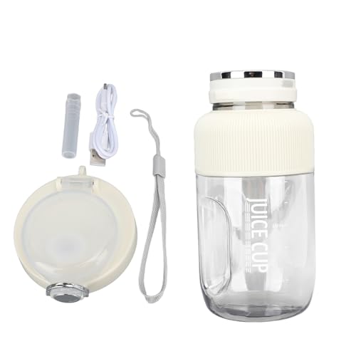 Mini Juicer Cup tragbarer wiederaufladbarer kabelloser Juicer -Mixer 1.2L Multifunktional Blender Cup mit Edelstahlblättern für das Büro des Travel Camping -Fitnessstudios von Pilipane