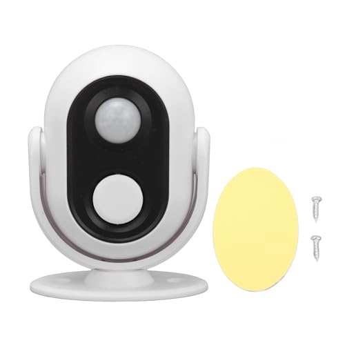 Motion Sensor Willkommenstürklingel Easy Installation Wireless Compact Design Wide Working Range 2 bis 7m für den Innenräumen in der Innenräumung des Geschäftsbereichs. von Pilipane