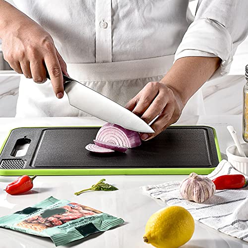 Multifunktionales Schneidebrett Schnelles Auftauen Sprühfarbe Aluminiumlegierung Doppelseitiges Schneidebrett mit Messerschärfer Schneidebrett Schneidebrett Multifunktionales Schneidebrett Schnelles Auftauen Sprühfarbe Aluminiumlegierung Doppelseitiges Schneidebrett mit Messerschärfer Schneidebrett Schneidebrett von Pilipane