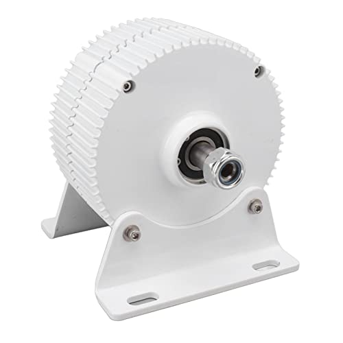 Permanenter Magnetwindgenerator 3 Phase Windkraft Elektrik Generator Generator reiner Kupferwicklung Hocheffizienzstabiler Strom für Industriearbeiten für Heimwerke (400W 24 V) von Pilipane