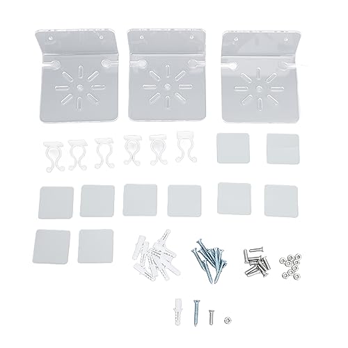 Pilipane Acryl kleines Wandregal schwimmendes Regal 3PCs klare Wandregale für Überwachungskameras und Lautsprecher Starker Unterstützung Einfacher Installationsräume für das Heimbüro Pilipane Acryl kleines Wandregal schwimmendes Regal 3PCs klare Wandregale für Überwachungskameras und Lautsprecher Starker Unterstützung Einfacher Installationsräume für das Heimbüro von Pilipane