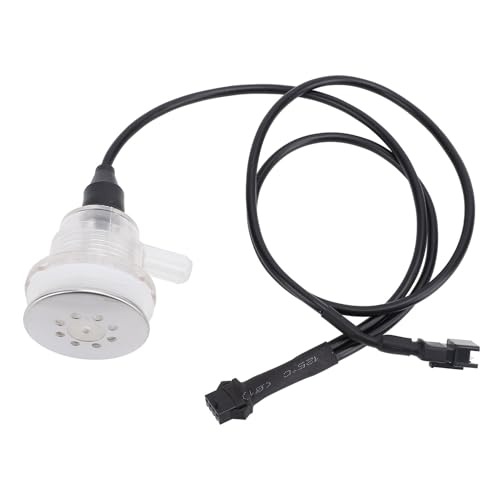 Pilipane Badewanne Luftdüse mit RGB -Licht 12 V 40 mm PVC Luftblasenstrahl -Düsen Ersatz Wellenbad Badewanne für Hydrotherapie -Federpool von Pilipane