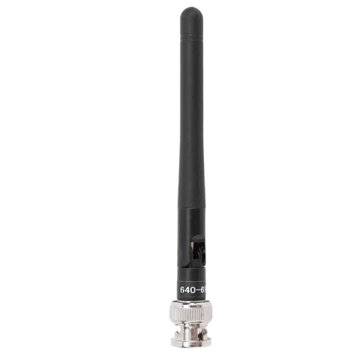 Pilipane Drahtlose Mikrofonantenne, BNC-Anschluss, Hochleistungs-Empfängerantenne für EW100G2 300G3 EW135G3 G4 Mikrofone, Universaltyp 640690 MHz von Pilipane
