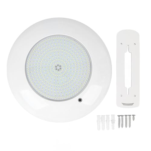 Pilipane Pool Light LED Swimming Pool Leicht wasserdichtes Unterwasserlicht AC12V 25W IP68 Wand montiert für gemahlene Poolteichbrunnen von Pilipane