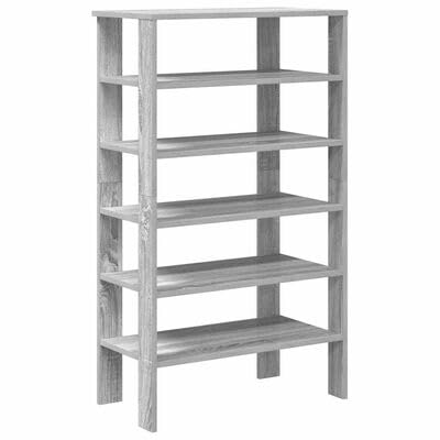 Pilipane Schuhregal Grau Sonoma 61x32x105 cm Holzwerkstoff Pilipane Schuhregal Grau Sonoma 61x32x105 cm Holzwerkstoff von Pilipane