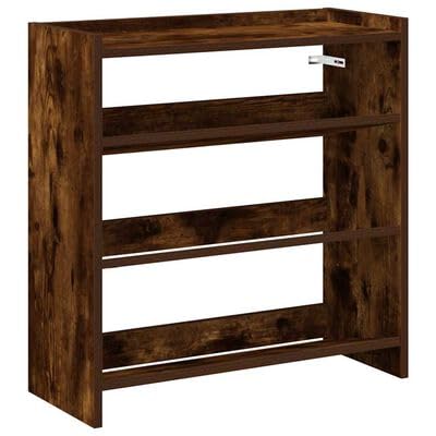Pilipane Schuhregal Räuchereiche 60x25x62 cm Holzwerkstoff Pilipane Schuhregal Räuchereiche 60x25x62 cm Holzwerkstoff von Pilipane