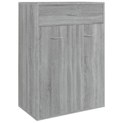 Pilipane Schuhschrank Grau Sonoma 60x35x84 cm Holzwerkstoff Pilipane Schuhschrank Grau Sonoma 60x35x84 cm Holzwerkstoff von Pilipane
