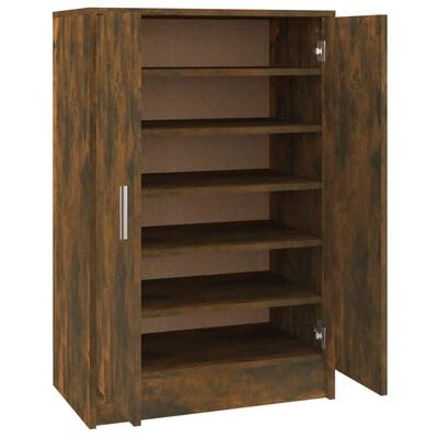 Pilipane Schuhschrank Räuchereiche 60x35x92 cm Holzwerkstoff Pilipane Schuhschrank Räuchereiche 60x35x92 cm Holzwerkstoff von Pilipane