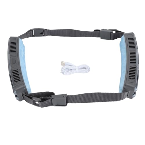 Pilipane Tragbare Taillenlüftergürtel -Lüfter tragbare Lüfter 3 Geschwindigkeiten Verstellbarer Eiskompresse Effiziente Weitwinkelkühlung für Outdoor Sport Bewegung Arbeit Abs Material (Dunkelgrau) Pilipane Tragbare Taillenlüftergürtel -Lüfter tragbare Lüfter 3 Geschwindigkeiten Verstellbarer Eiskompresse Effiziente Weitwinkelkühlung für Outdoor Sport Bewegung Arbeit Abs Material (Dunkelgrau) von Pilipane