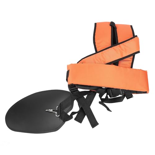 Pilipane Trimmer Kabelbaumriemen Verstellbares Doppel -Schulter -Nylongürtel komfortable Design für Garten landwirtschaftliche Grasmäher und Bauernausrüstung von Pilipane