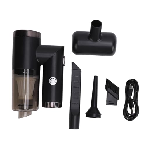 Pilipane WLAN -Auto -Staubsauger kordlessem Strom 120W tragbare Faltbare Handheld -Saugfleischreiniger für Home Car Office ABS 4000 -mAh Batterie 5000pa Saugleistung 4 Düsen enthalten von Pilipane
