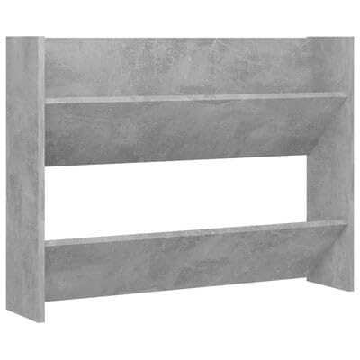 Pilipane Wand-Schuhschrank Betongrau 80x18x60 cm Holzwerkstoff Pilipane Wand-Schuhschrank Betongrau 80x18x60 cm Holzwerkstoff von Pilipane
