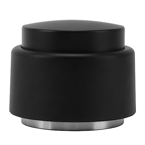 Professioneller Kaffee-Leveler-Verteiler aus Edelstahl mit zwei Köpfen, Handstampfer, flache Basis, eingebautes Federrückprall-Design für (58 mm) von Pilipane