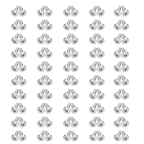 Selbstkippschraube Selbstbohrschraube runde Waschmaschine Kopfschraube Schnelle Selbstkippschraube 410 Edelstahl hohe Leistung Korrosion widerstandsfähige starken (4,8 * 19mm 100 Stück) von Pilipane
