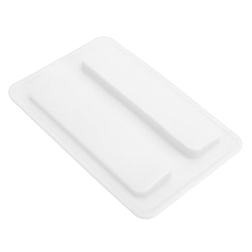 Silikon Toaster Abdeckung Weiche Flexible wiederverwendbarer Brothersteller Deckelstaub -Proof -Verschüttung für Heimküchengeräte Material Silikon Größe 15.8x10.4x1.2 cm (Schwarz) (Grau) (Blau) (Weiß) von Pilipane