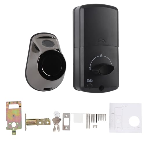Smart Door Entry Lock Fingerabdruck Schlüssellose Tuya App Steuerelement Biometrischer Sensor Holztür Sicherheit 35 mm 50 mm Dicke Aluminiumlegierung ABS Smart Door Entry Lock Fingerabdruck Schlüssellose Tuya App Steuerelement Biometrischer Sensor Holztür Sicherheit 35 mm 50 mm Dicke Aluminiumlegierung ABS von Pilipane