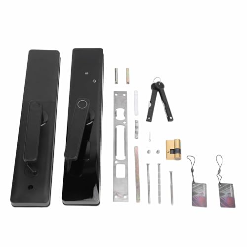 Smart Fingerabdruck Lock Keyless Entry High Tech Halbleiter Intelligenter Erkennungs -App -Kontrollkennwort Entsperren Sie für Heimtür Apartment Hotel Aluminiumlegierung 37x7.5 cm von Pilipane