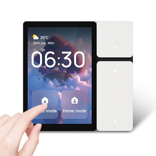 Smart Home Control Panel 3,5 -Zoll -Touchscreen All in einem intelligenten Panel mit 3 Bandenrelais in IR -Sprachassistent -App -Steuerung für Home Office Hotel White Smart Home Control Panel 3,5 -Zoll -Touchscreen All in einem intelligenten Panel mit 3 Bandenrelais in IR -Sprachassistent -App -Steuerung für Home Office Hotel White von Pilipane