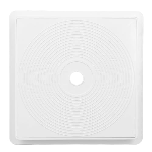 Swimmingpool -Skimmerabdeckung Haltbares ABS -Material Präzision Sechverbindung für Pool Skimmer Deck Deckel Ersatz 1091lx von Pilipane