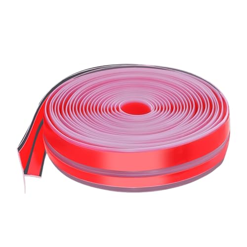 T -Form Dichtung Streifen Transparent Silikon Windfest wasserdicht doppelseitig Kleber 6m Türversiegelungsstreifen für Home Office Warehouse Haltbar flexibel 19.69 Fuß Weather von Pilipane