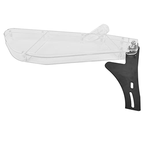Tabelle Sägeschutzabdeckung Premium Acrylblattschutz Transparentes Sicherheitsfall für Holzbearbeitungstischsägen 4 10 Zoll langlebig Rshaped Spliting Messer von Pilipane