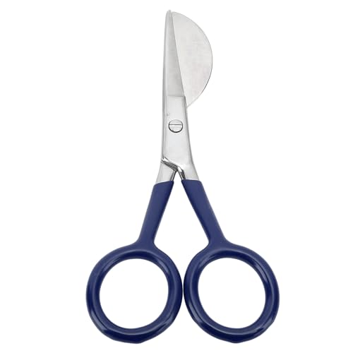 Teppichs chere Enten schnabel Schere Teppich Trimm schere Ergonomische Edelstahl rostfreie Mehrzweck-Applikation schere für Home Office Schulküche Camping (Blau) von Pilipane