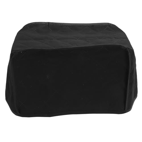 Toaster-Abdeckung, gesteppt, für Toastergeräte, schwarz, minimalistischer Stil, Staubschutz, rutschfestes Polyestergewebe, Abdeckung für kleine Küchengeräte Toaster-Abdeckung, gesteppt, für Toastergeräte, schwarz, minimalistischer Stil, Staubschutz, rutschfestes Polyestergewebe, Abdeckung für kleine Küchengeräte von Pilipane