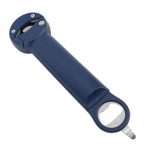 Versenkbares Jar -Opener Einstellbares Edelstahl -Stahlarbeitssparung Multifunktionaler Flaschenöffner für die Küche zu Hause. Verwenden Sie langlebige, einfach zu reinigende (Blau) von Pilipane