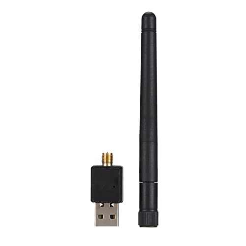 Pilipane W88 Hochgeschwindigkeits-USB-WLAN-Adapter Mit Abnehmbarer Antenne, Abnehmbarer Antennennetzwerkkarte Und WLAN-USB-Dongle, USB-WLAN-Adapter von Pilipane