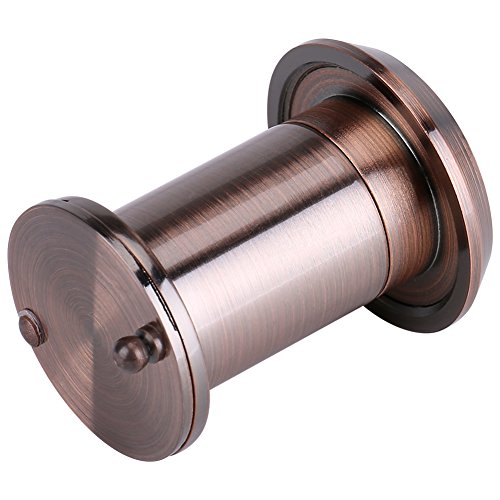 Weitwinkel-Türspion 220 Grad Home Security Optisches Glas Weitwinkel-Türspion-Viewer-Türen für Büro-Hotel-Sicherheitssystem(Rotbronze),Türspion Türbereich Weitwinkel-Türspion Home Security 220 G, von Pilipane