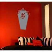 Benutzerdefinierte Gothic Monogramm Sarg Vinyl Wand Kunst Grafik-Wählen Sie Eine Beliebige Farbe Und Schriftart Benutzerdefinierte Gothic Monogramm Sarg Vinyl Wand Kunst Grafik-Wählen Sie Eine Beliebige Farbe Und Schriftart von Pillboxdesigns