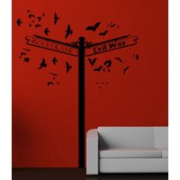 Kreuzungen Von Gut Und Bösen Vinyl Wandtattoo-Wählen Sie Jede Farbe von Pillboxdesigns