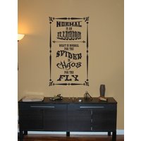 Normal Ist Eine Illusion. What Is For The Spider Chaos Fly Decal von Pillboxdesigns