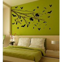 The Bat's Tree Vinyl Wandkunst-Wählen Sie Jede Farbe The Bat's Tree Vinyl Wandkunst-Wählen Sie Jede Farbe von Pillboxdesigns