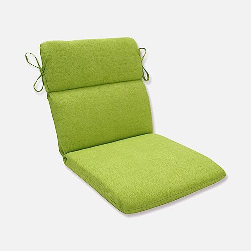 Kissen Kissen Perfect Indoor-/Outdoor Stuhl rund grün strukturiertes massiv von Pillow Perfect