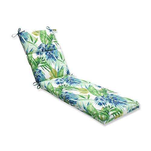 Pillow Perfect Chaiselongue Kissen, Polyester, Blau, 184 x 53 cm von Pillow Perfect