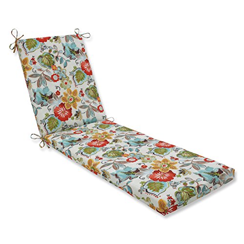 Pillow Perfect Outdoor | Indoor Alatriste Chaiselongue-Kissen, Elfenbeinfarben, Polyester, weiß, 72.5 in. L X 21 in. W X 3 in. D von Pillow Perfect