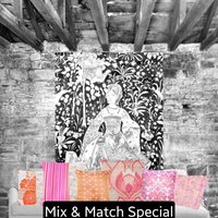 Mustermix Kissen Mix 4x Retro Kissenhüllen Original Vintage 60Er 70Er Mid-Century Modern Stoffe Rosa Blush Pink Rosatöne Apricot, Freie Wahl Mustermix Kissen Mix 4x Retro Kissenhüllen Original Vintage 60Er 70Er Mid-Century Modern Stoffe Rosa Blush Pink Rosatöne Apricot, Freie Wahl von PillowParadeStudio