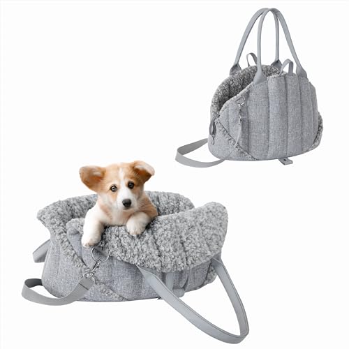 Hundetragetasche, Vertellbar, Schultergurt, Haustiertragetasche, Transport, Katzentasche, Reisetasche, Camping, Tasche, Asche Inari, 47x29x32 cm Hundetragetasche, Vertellbar, Schultergurt, Haustiertragetasche, Transport, Katzentasche, Reisetasche, Camping, Tasche, Asche Inari, 47x29x32 cm von PillowPrim