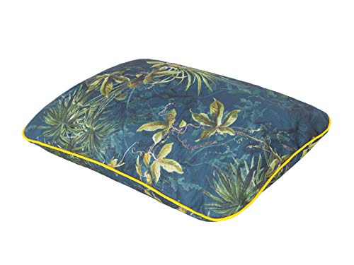 PillowPrim EIN kleines Kissen für den Garten 52x33 cm Bankkissen Kopfstütze Armlehne Wasserdicht Grün von PillowPrim