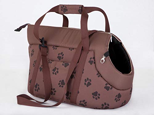 PillowPrim Hundetasche Tragetasche für kleinen und mittleren Hund, Welpen, Katze für Spaziergang - Größe L von PillowPrim