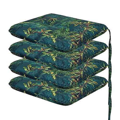 PillowPrim Kissen für Stuhl - Sitzkissen - Für Gartenliebhaber & Balkonbesitzer - Hoher Sitzkomfort für Stühle & Bänke - Set mit 4 Kissen, Grünes Gras, 50x43x6 cm PillowPrim Kissen für Stuhl - Sitzkissen - Für Gartenliebhaber & Balkonbesitzer - Hoher Sitzkomfort für Stühle & Bänke - Set mit 4 Kissen, Grünes Gras, 50x43x6 cm von PillowPrim