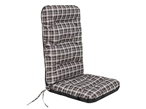 PillowPrim Sitzkissen für Gartenstühle – Palettenkissen – Für Outdoorfans & Gartenfreunde – Bequemer Sitzkomfort – Robust, Braun Kariert, 48x48x75 cm PillowPrim Sitzkissen für Gartenstühle – Palettenkissen – Für Outdoorfans & Gartenfreunde – Bequemer Sitzkomfort – Robust, Braun Kariert, 48x48x75 cm von PillowPrim