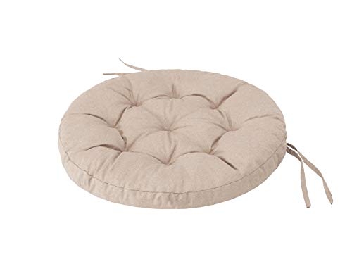 PillowPrim Schaukelkissen Kissen für Hängeschaukel von typ Storchennest, Schaukelauflagen Schaukelpolster Schaukelkissen Hängeschaukel Hängenest Ruhe Freizeit Beige ​65x65 cm von PillowPrim